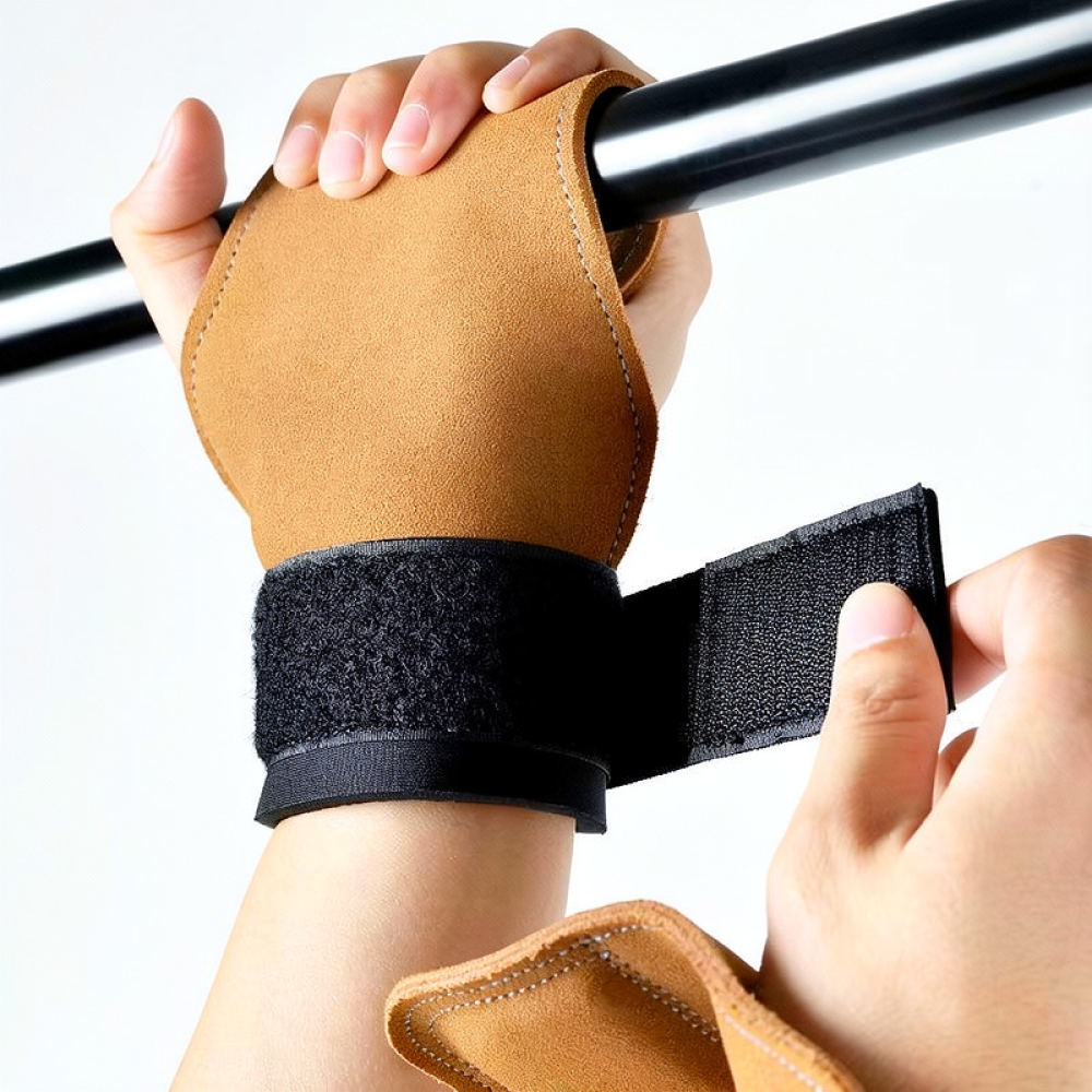 Weightlifting Gloves - Ремни для подъема тяжестей из коровьей